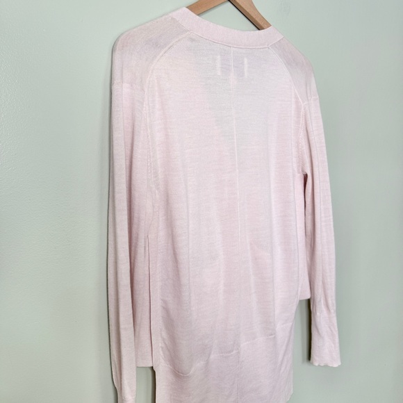 Brochu Walker 100% Merino Wool Long Sleeve Button Front Cardigan Sweater Small - Picture 4 of 8